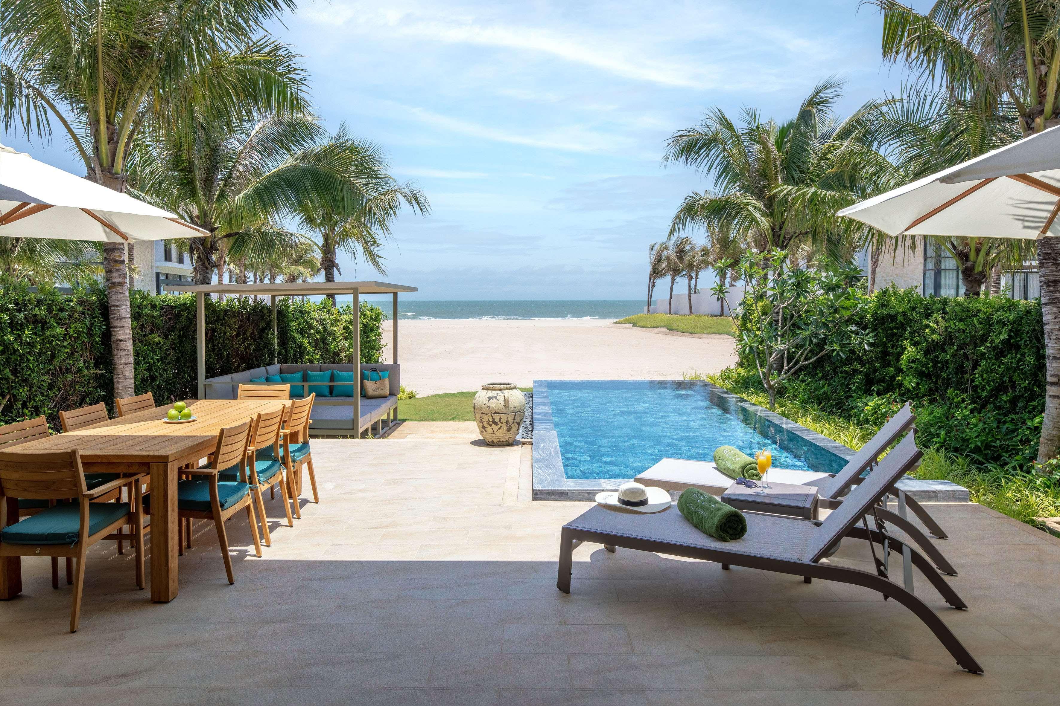Melia Ho Tram Beach Resort מראה חיצוני תמונה Beachfront Pool Villa