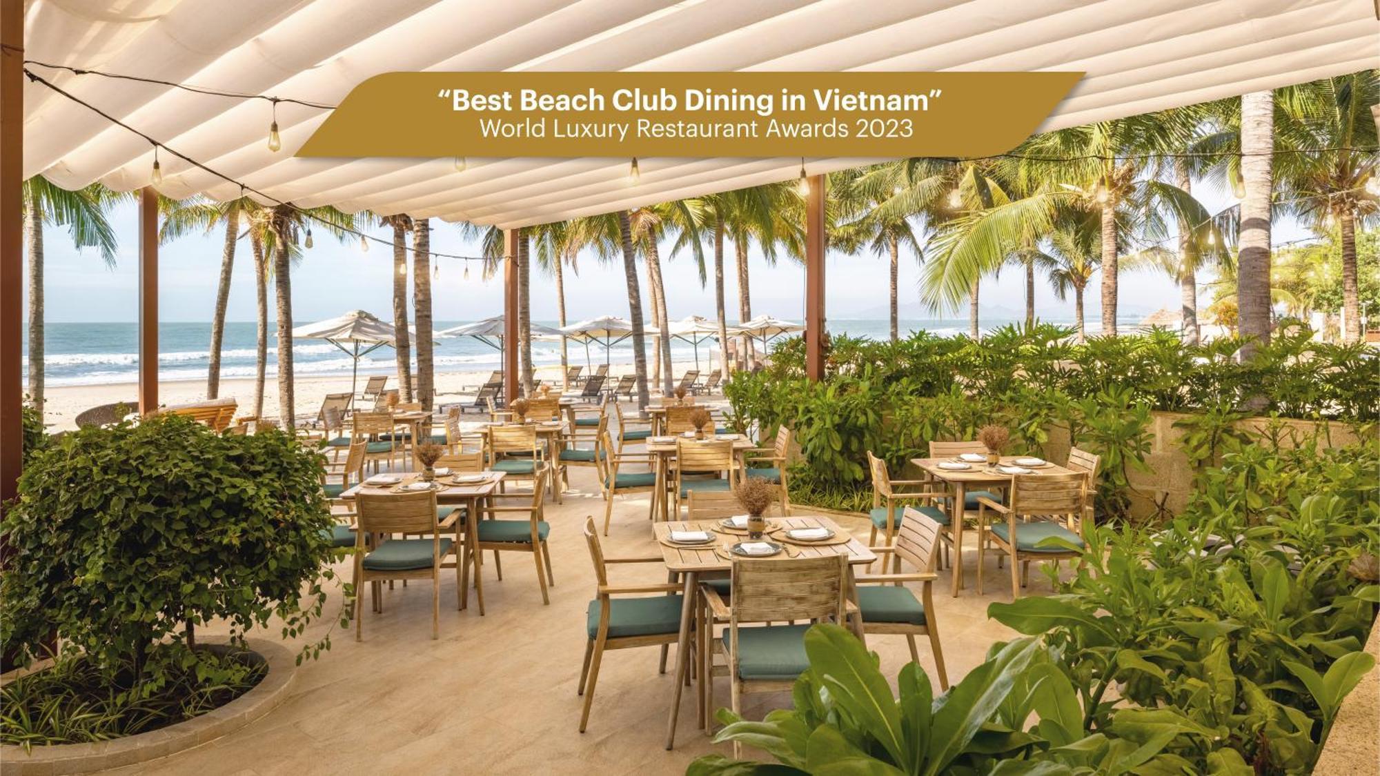 Melia Ho Tram Beach Resort מראה חיצוני תמונה Beach Club Dining